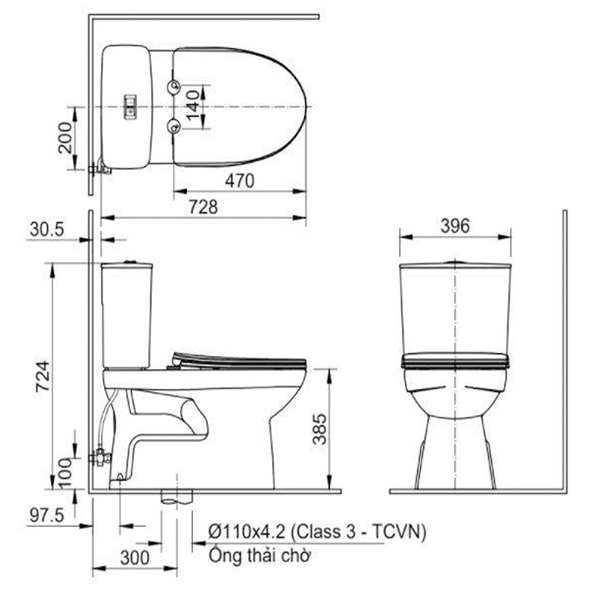 ban-ve-bon-cau-inax-ac-514acw-s32vn-1 Ban ve ky thuat bon cau Inax AC-514A+CW-H17VN