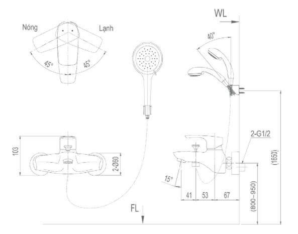 ban-ve-ky-thuat-bfv-213s-3c_1 Ban ve ky thuat sen tam Inax BFV-213S-3C
