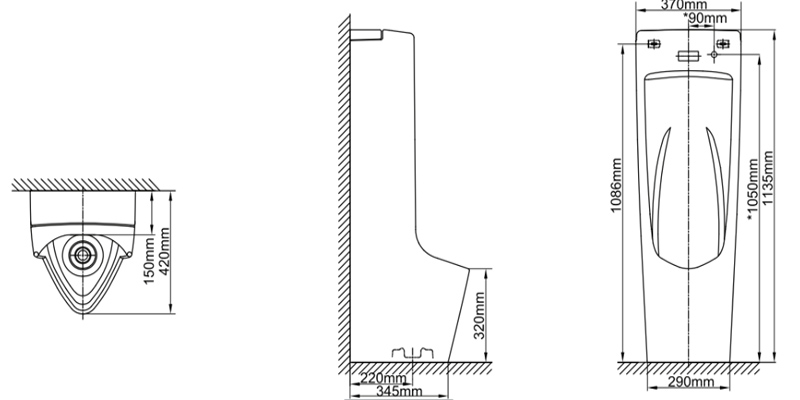 ban-ve-ky-thuat-bon-tieu-inax-afu-600v Ban ve ky thuat Bon tieu Inax AFU 600V