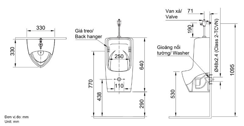 ban-ve-ky-thuat-bon-tieu-inax-u-431-vr Ban ve ky thuat Bon tieu Inax U 431 VR