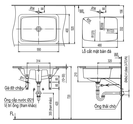 ban-ve-l-2298v_1_1 Bản vẽ Chậu rửa Inax đặt bàn L-2298V