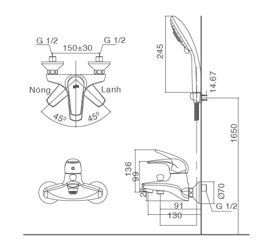 ban-ve-lap-dat-inax-inax-bfv-3003s-1c_1 bản vẽ lắp đặt inax bfv 3003s 1c