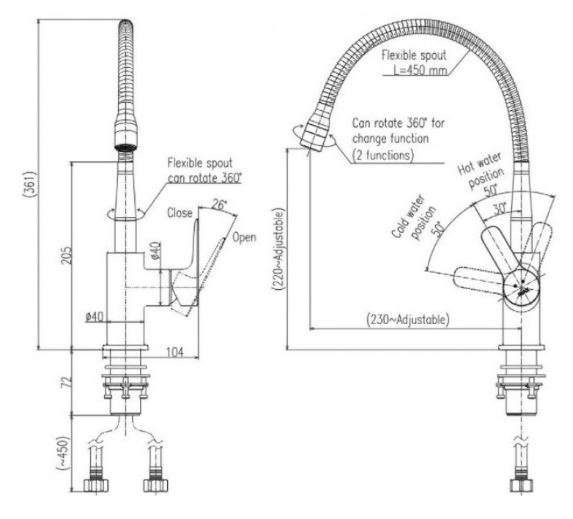 Ban ve voi bep SFV 303S