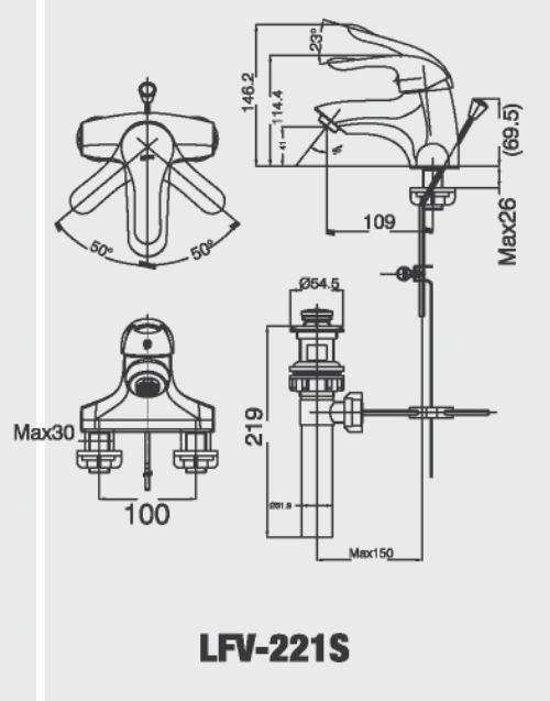ban-ve-voi-chau-inax-lfv-221s_1 bản vẽ inax lfv 221s