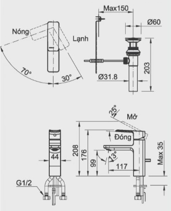 ban-ve-voi-chau-inaxlfv-5012s Ban ve Voi chau Inax LFV 5012S
