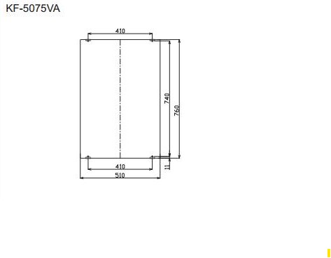 banve-ky-thuat-guong-nha-tam-kf5975va-1 ban ve ky thuat guong inax 5075va