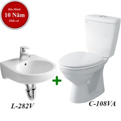 Bộ thiết bị vệ sinh Inax C-108VA + L-282V