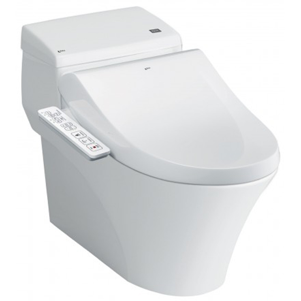 Bồn cầu Inax nắp rửa điện tử AC-1017R+CW-H18VN