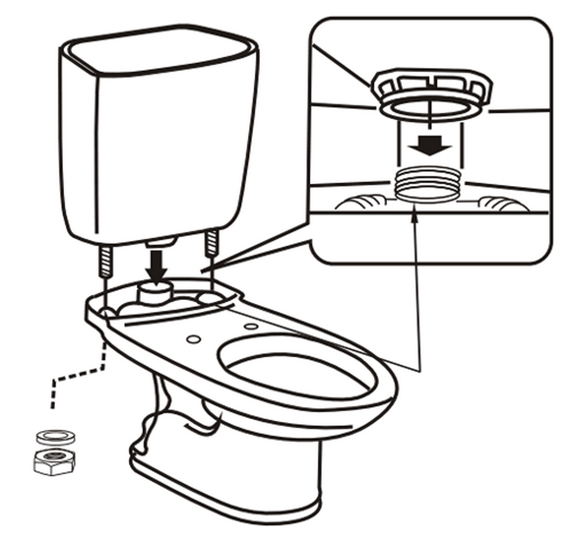 cach-lap-dat-bon-cau-inax-7 Lắp két nước vào bồn cầu Inax