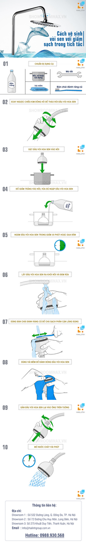 cach ve sinh voi nuoc