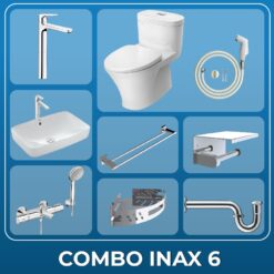 Combo thiết bị vệ sinh Inax + Belli số 6