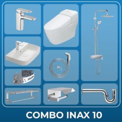 Combo thiết bị vệ sinh Inax + Belli số 10