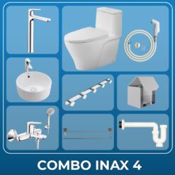 Combo thiết bị vệ sinh Inax + Belli số 4