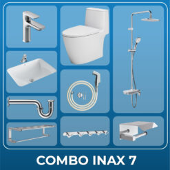 Combo thiết bị vệ sinh Inax + Belli số 7