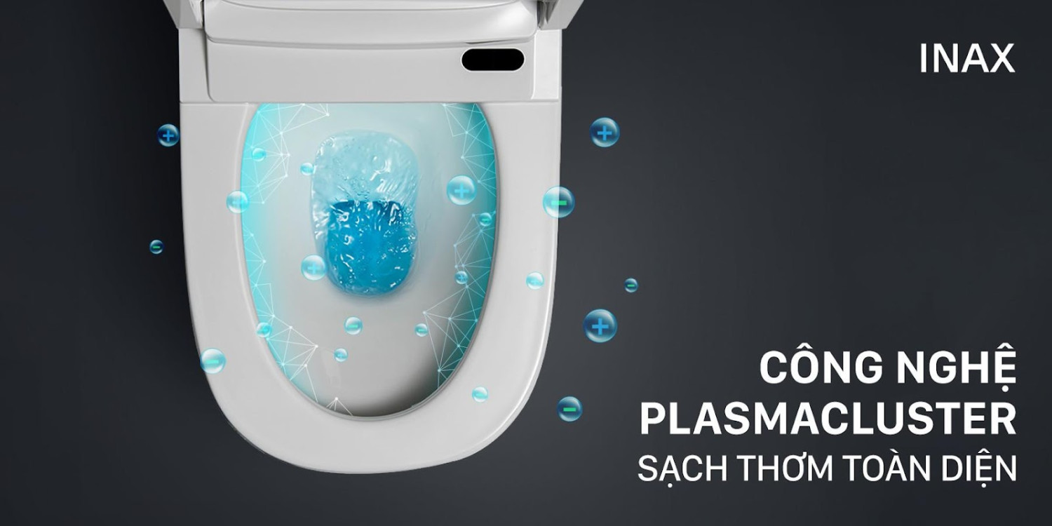 cong-nghe Công nghệ bồn cầu thế hệ mới Plasmacluster