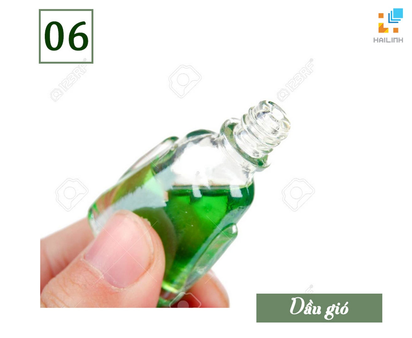 dau-gio Xử lí mùi hôi bồn cầu với dầu gió