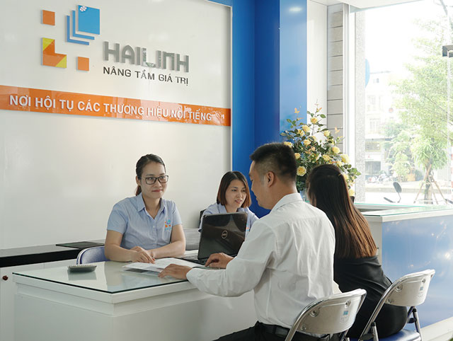 Showroom thiet bi ve sinh Hai Linh