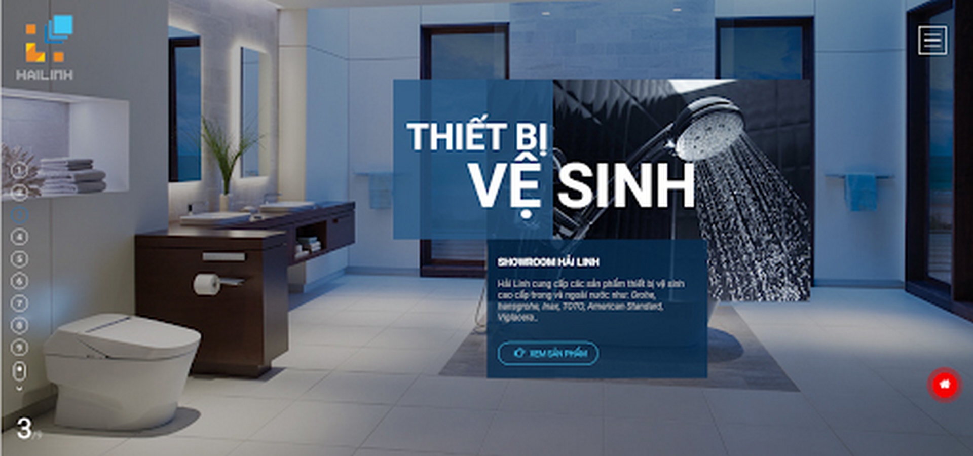 hải linh ra website mới