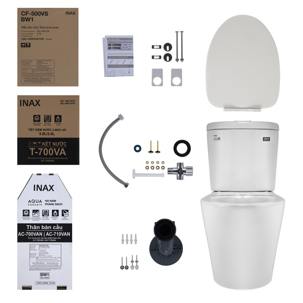 Bồn cầu 2 khối Inax AC-700VAN