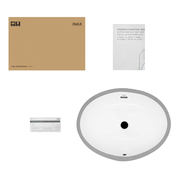 Chậu rửa âm bàn Inax AL-2293V