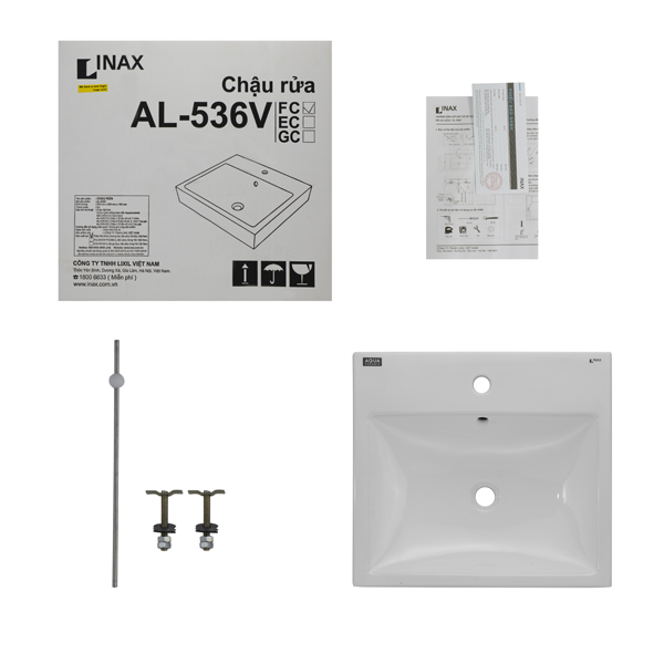Chậu rửa Inax đặt bàn AL-536V