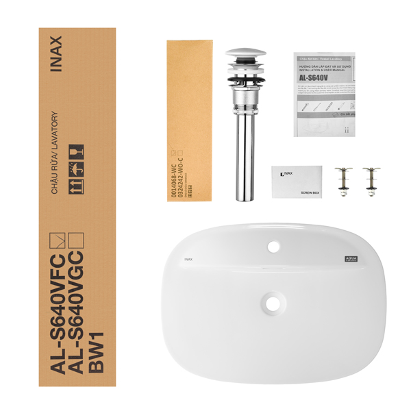 Chậu rửa đặt bàn Inax AL-S640V