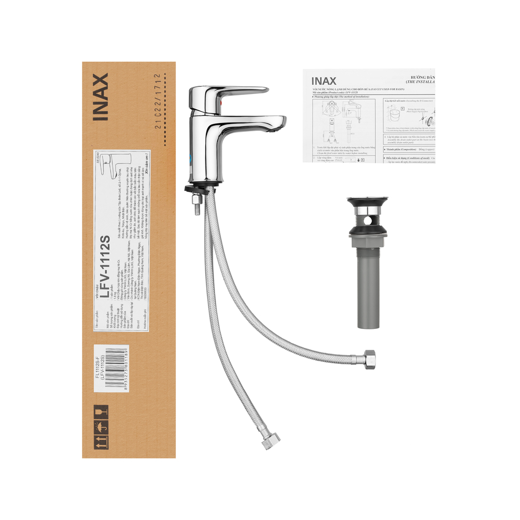 Vòi chậu Inax LFV-1112S