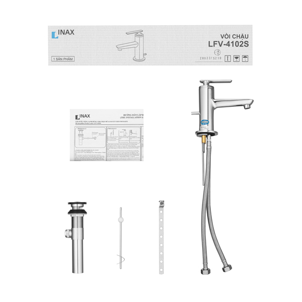 Vòi chậu Inax LFV-4102S