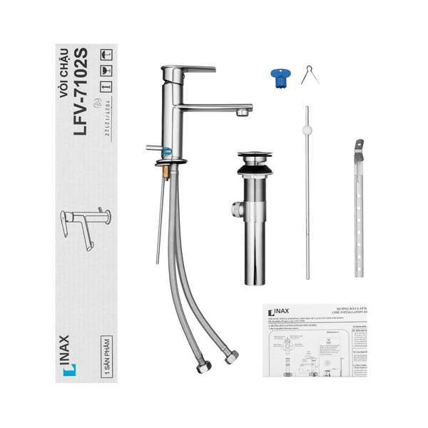 Vòi chậu Inax LFV-7102S