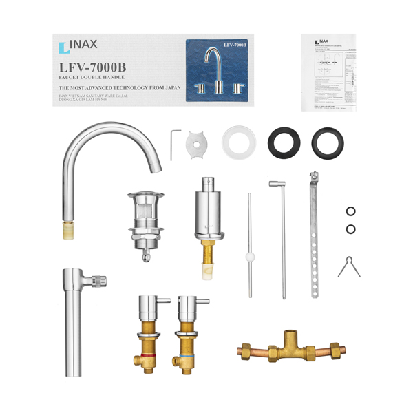 Vòi sen bồn tắm Inax LFV-7000B