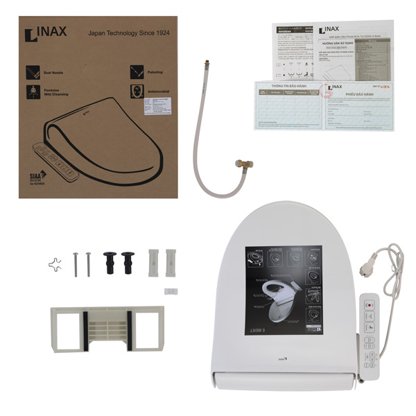 nap-rua-dien-tu-inax-cw-h17vn-1 Mở hộp Nắp bồn cầu Inax cảm ứng CW-H17VN