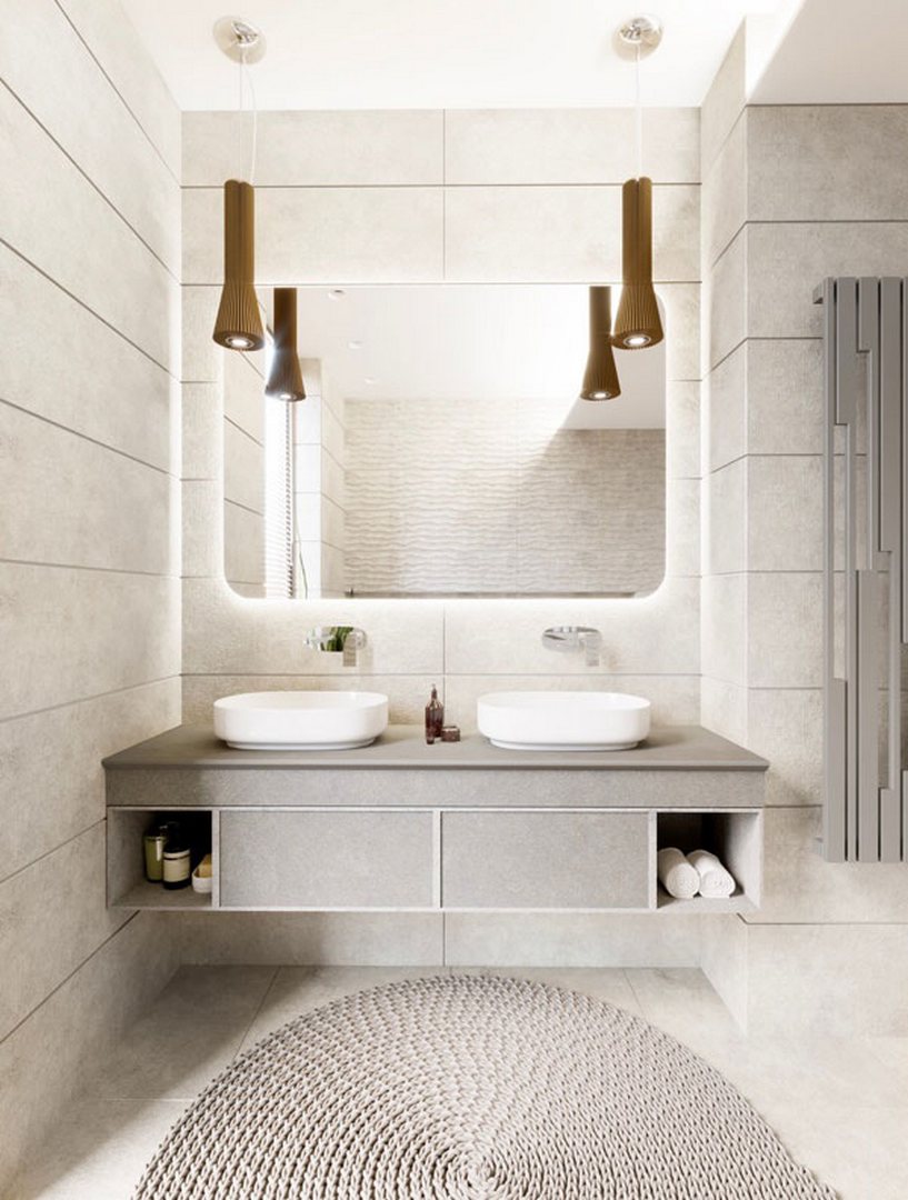 phòng tắm xám trắng 10