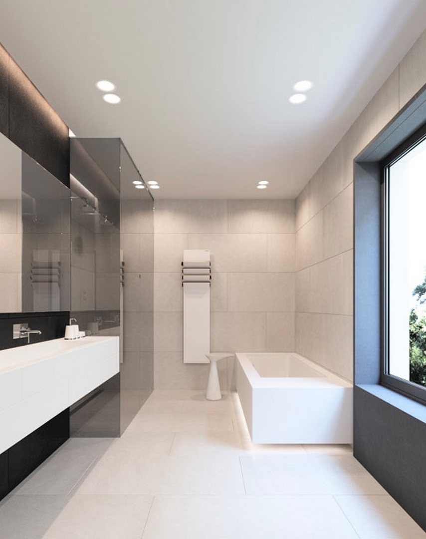 phòng tắm xám trắng 23