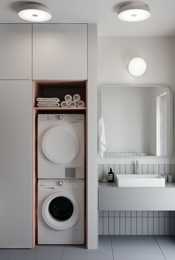 phòng tắm xám trắng 7