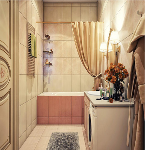 rem-cua-vintage Rem phong tam Vintage