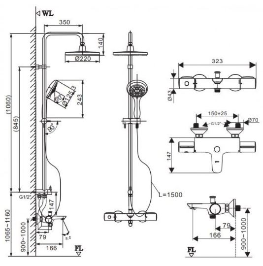 Sen tam Inax BFV 3415T 9C