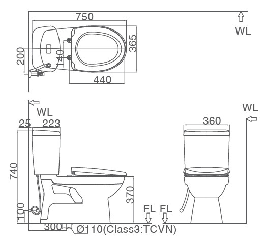 thong-so-ky-thuat-bon-cau-inax-2-khoi-c504vtn Bản vẽ kỹ thuật bồn cầu 2 khối inax c504vtn