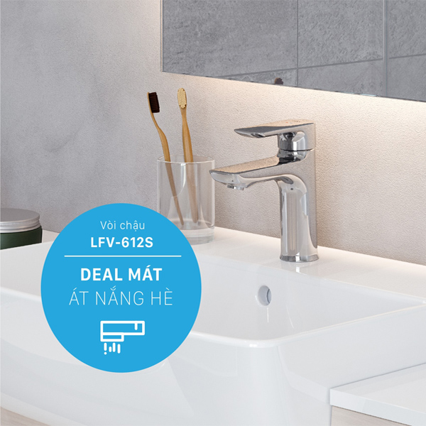 Vòi chậu Inax LFV-612S - Ảnh 2